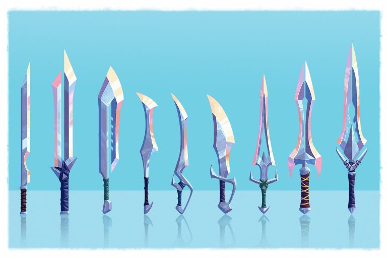 Collection of holy swords